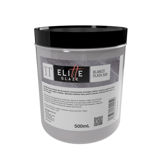 Elitte Glaze blanco plata 500 0.5L
