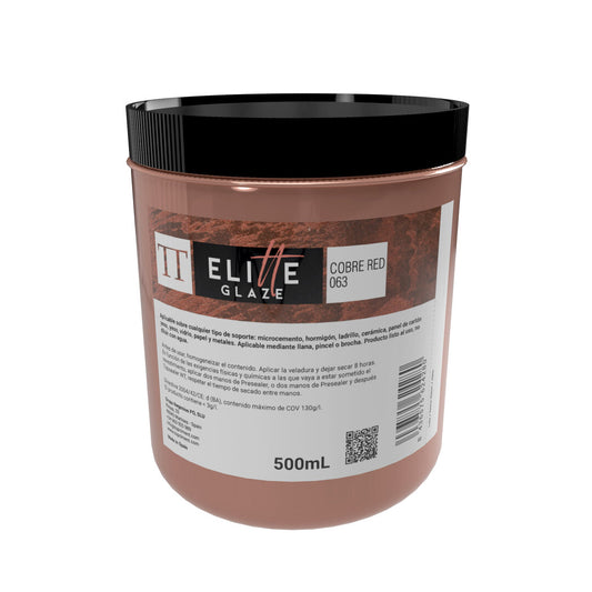 Elitte Glaze cobre red 063 0.5L
