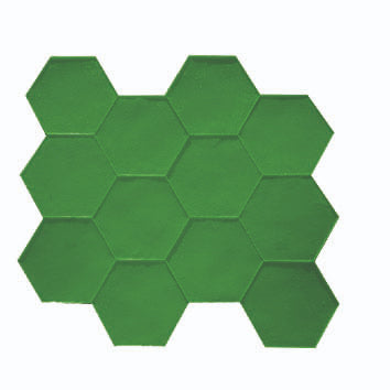 Molde baldosa san francisco 90x90cm verde flex.