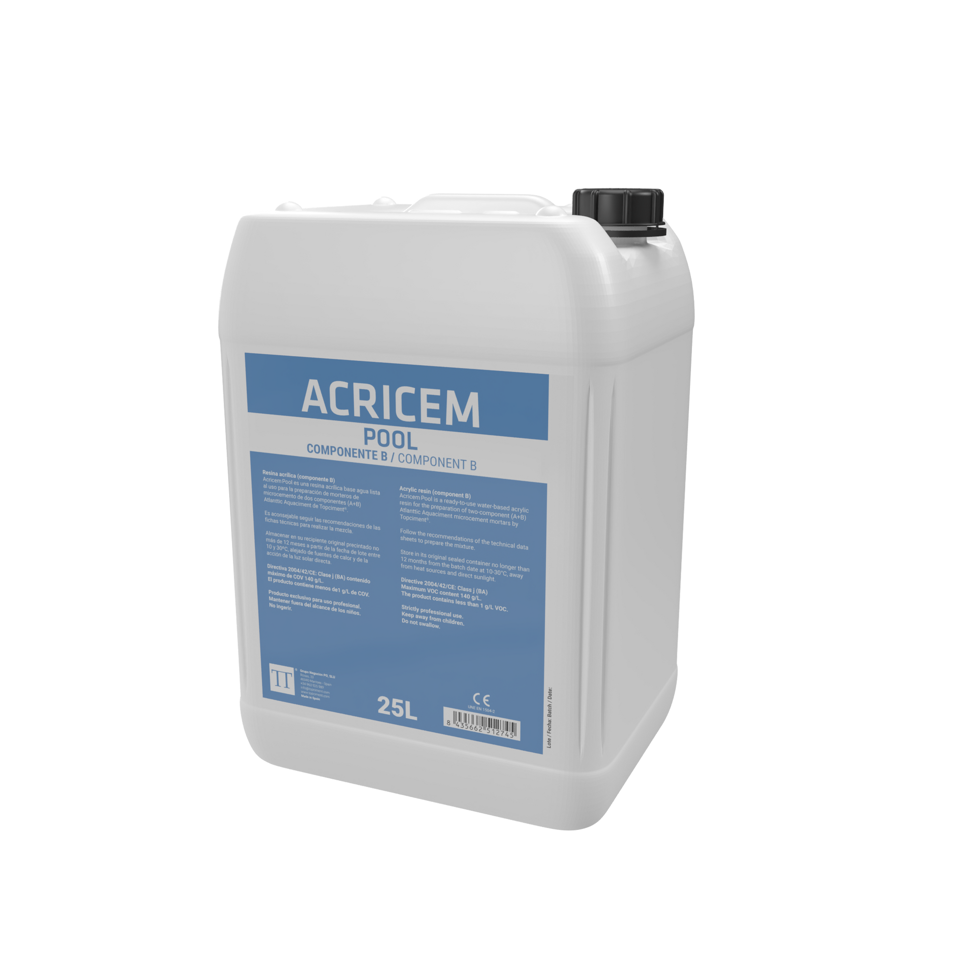Acricem Pool 25L - Topciment