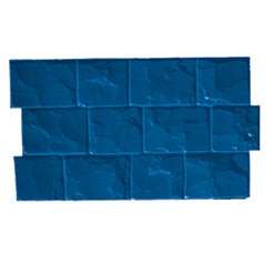 Imacem® molde adoquin belga 74x42cm azul