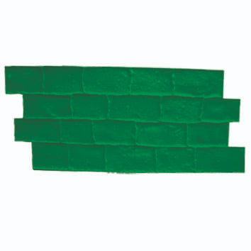 Molde adoquin clasico 118x52cm verde flex.