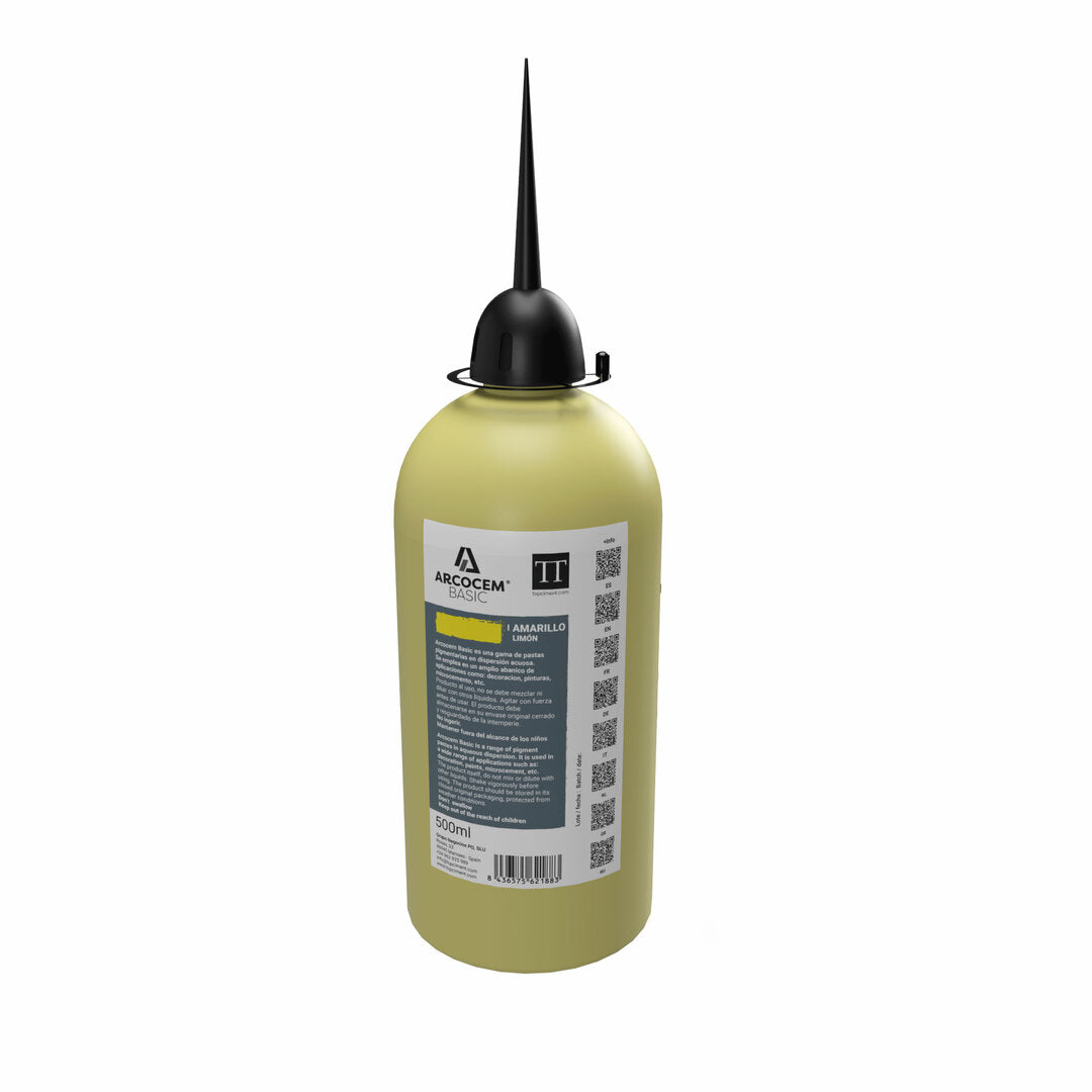 Arcocem Basic Amarillo Limón 0.5L con dosificador