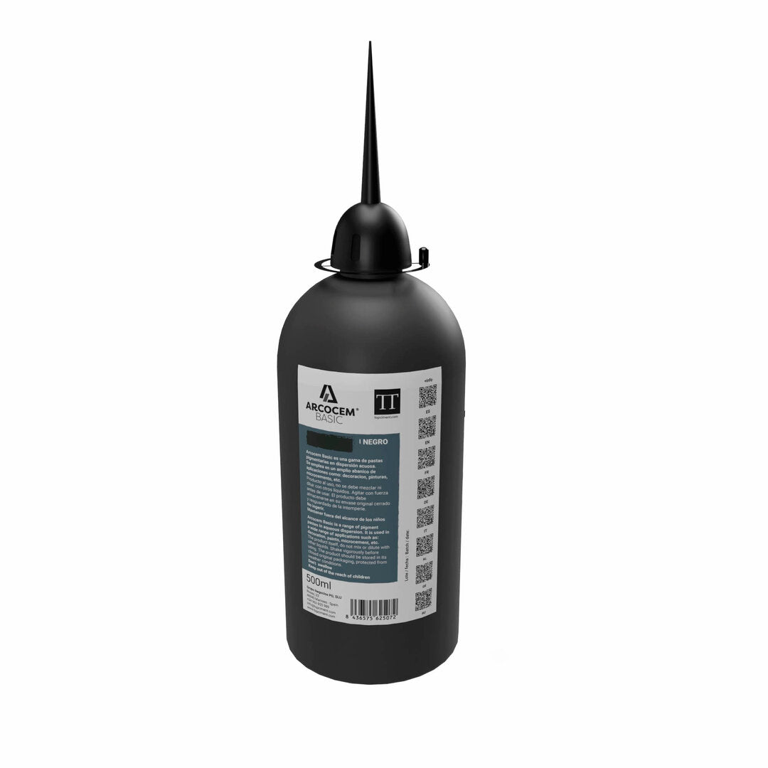 Arcocem Basic Negro 0.5L con dosificador