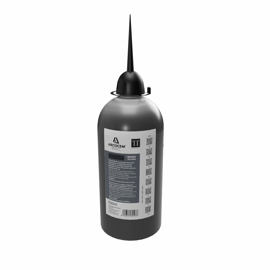 Arcocem Basic Negro Humo 0.5L con dosificador