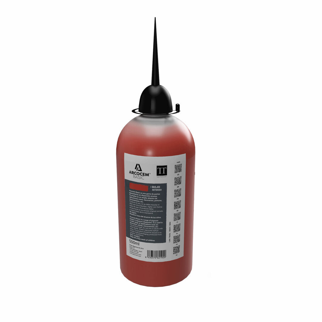 Arcocem Basic Rojo Intenso 0.5L con dosificador