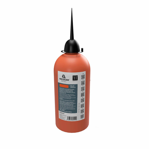 Arcocem Basic Red Orange 0,5L met dosering