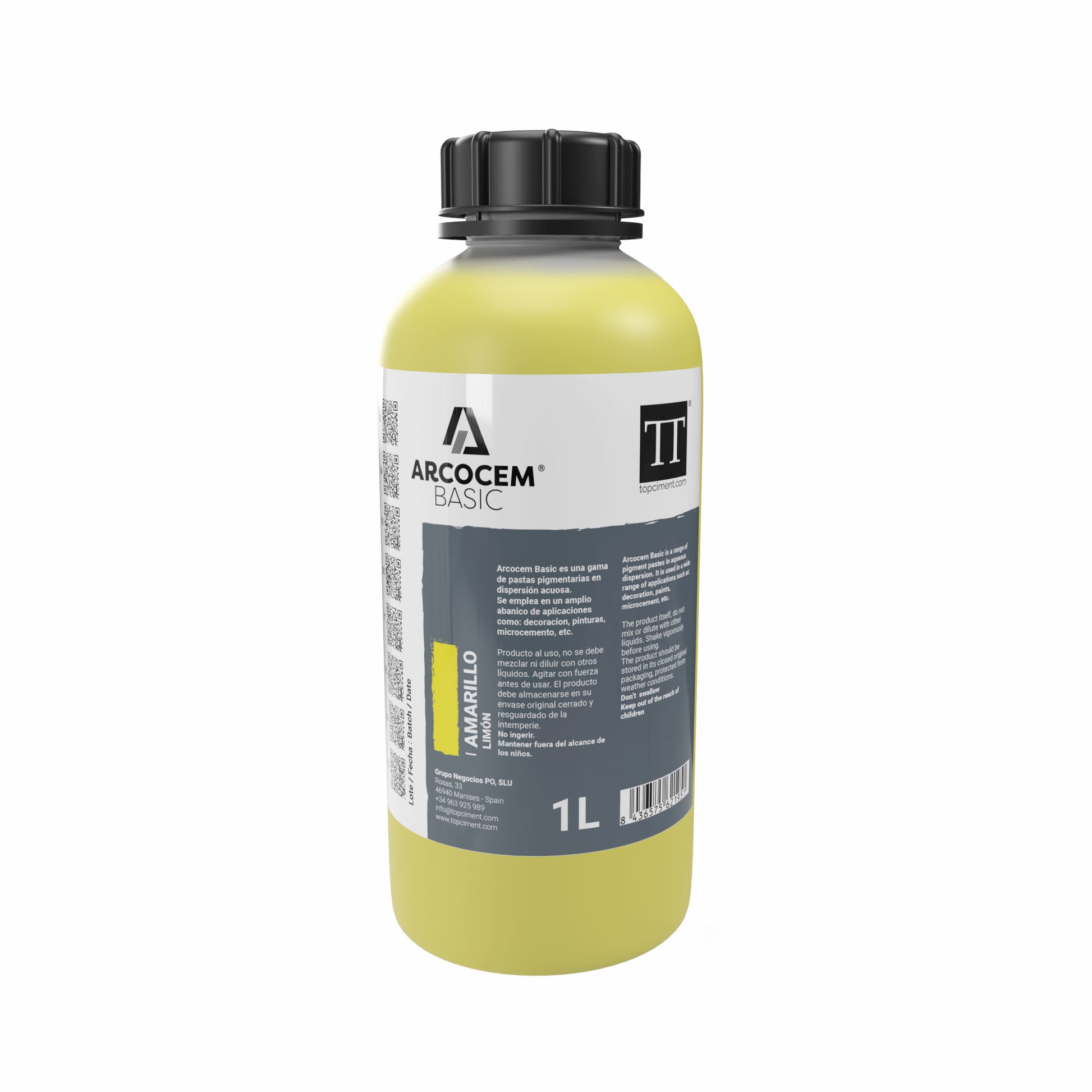 Arcocem Basic Amarillo Limon 1L - Topciment