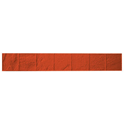 Imacem® molde cenefa bucarest 107x16cm rojo