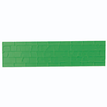 Imacem® molde cenefa canal 91x22cm verde flexible