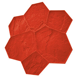 Imacem® molde piedra cerdeña c. 75x75cm rojo