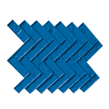 Imacem® molde ladrillo árabe 85x65cm azul