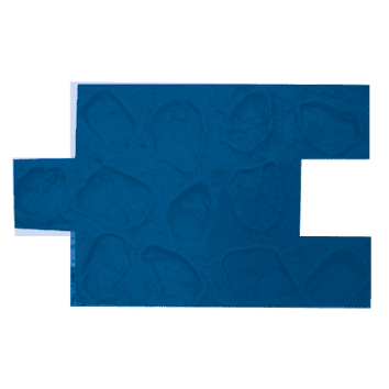 Imacem® molde vertical rio grande 63x39cm azul