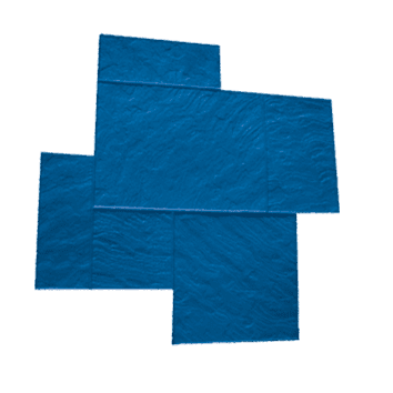 Imacem® molde silleria texas 91x91cm azul